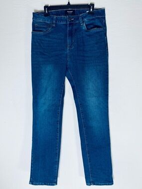 Bluenotes Med Wash Straight Leg Jeans 34x34 Normcore Dadcore